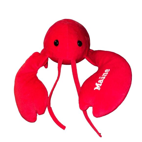 Mary Meyer Lobster Plush Maine Stuffed Animal Crustacean Souvenir 14" Lot of 2 - Picture 5 of 12